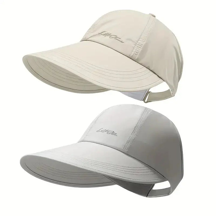 2-Pack UPF Sun Protection Baseball Hat for Men and Women